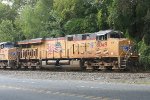 UP 8049 leading a NB coal train to wyoming via the van buren sub